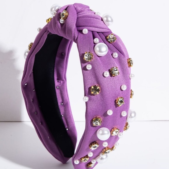Rhinestone Knot Headband main image 5